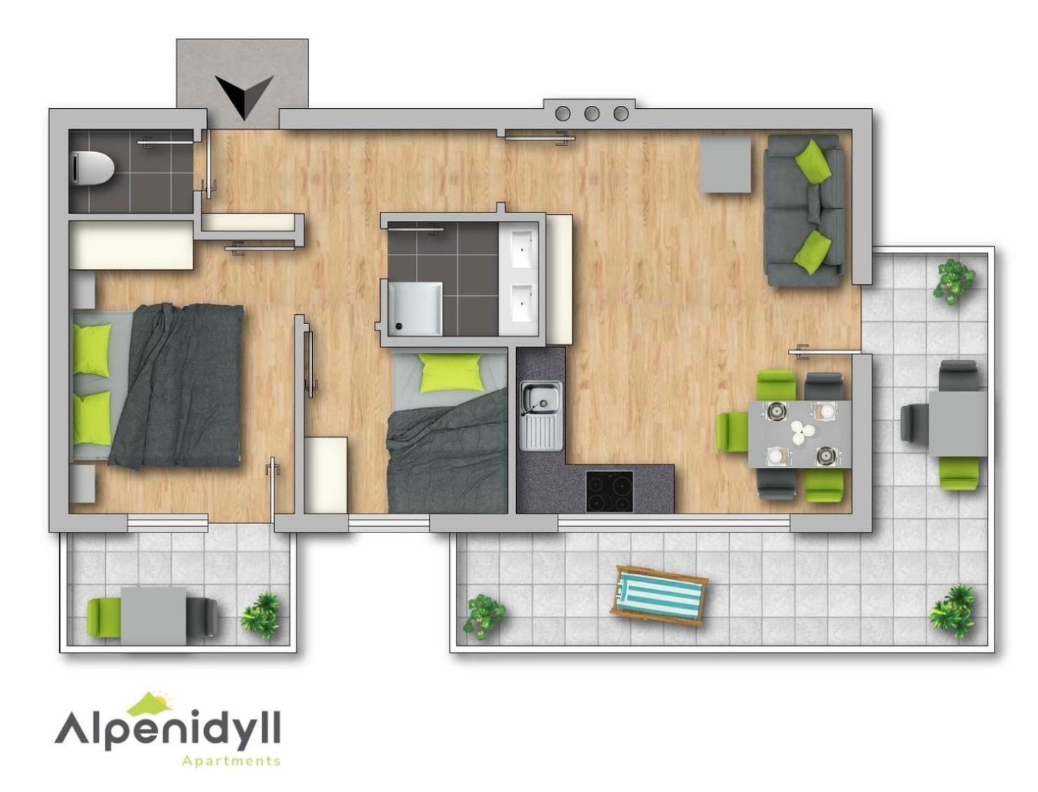 שלאדמינג Huberhof 5 By Alpenidyll Apartments מראה חיצוני תמונה